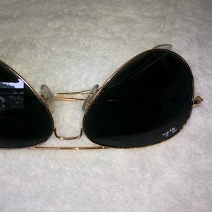 RAY BAN aviators sunglasses